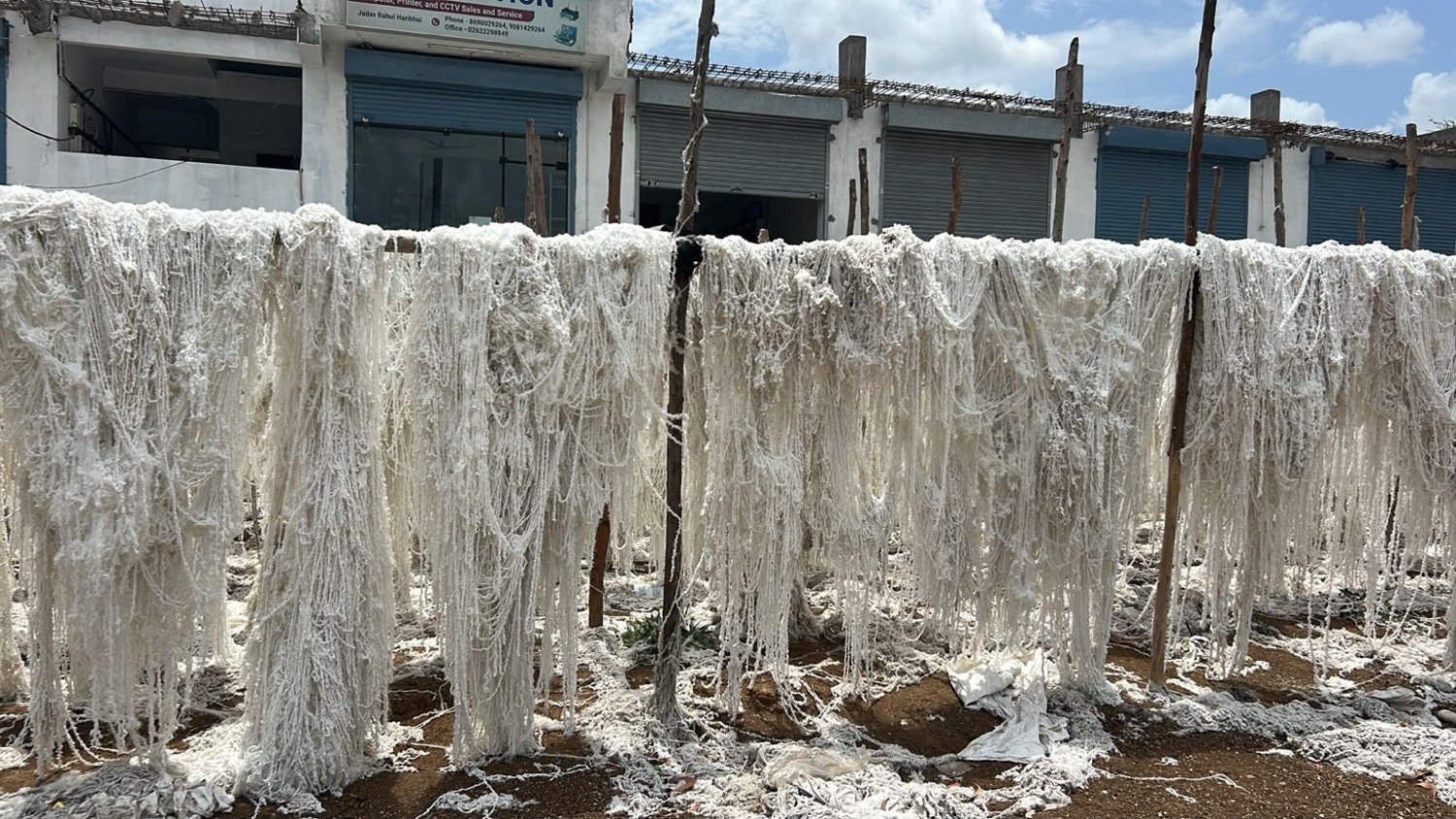 Planning bulk textile-material dispatches