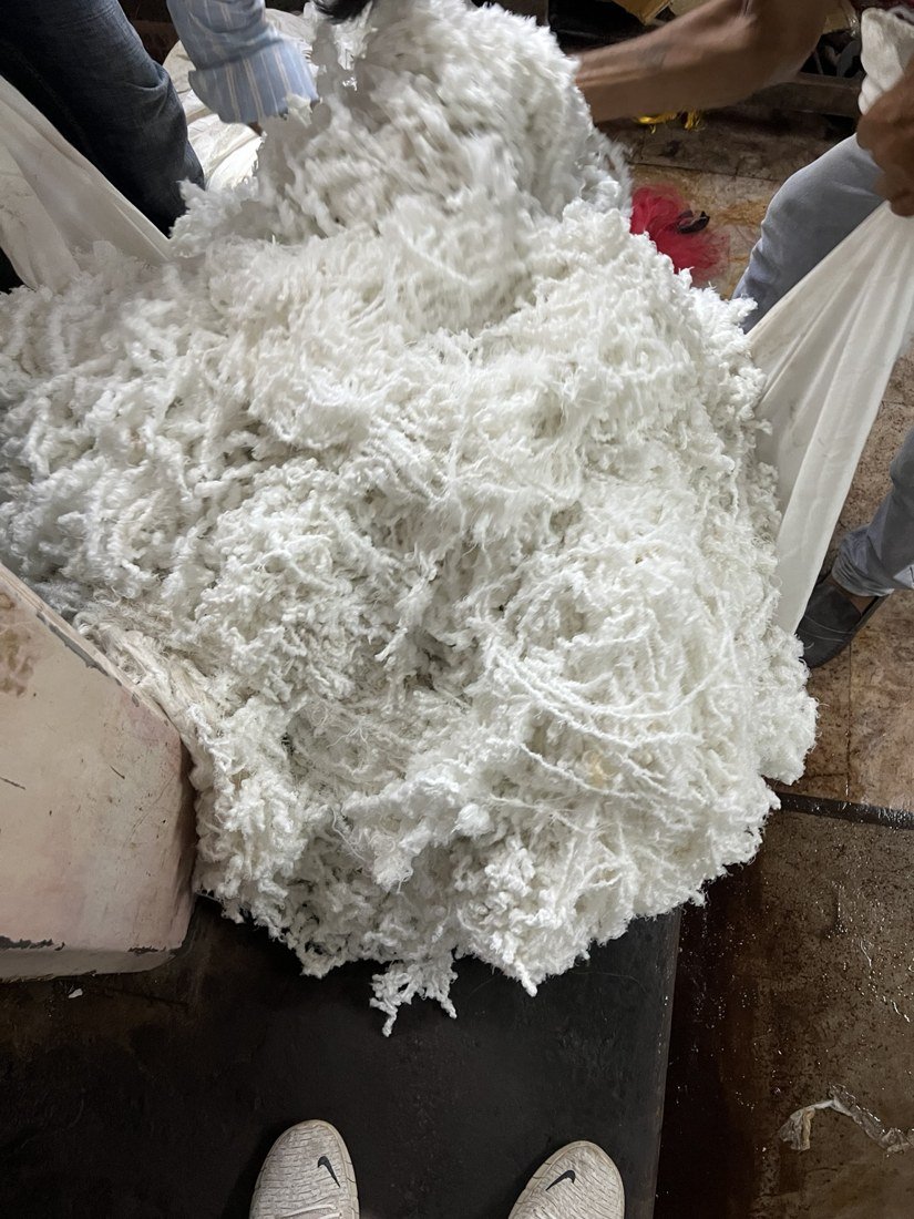 How to evaluate a polyester waste lot before buying